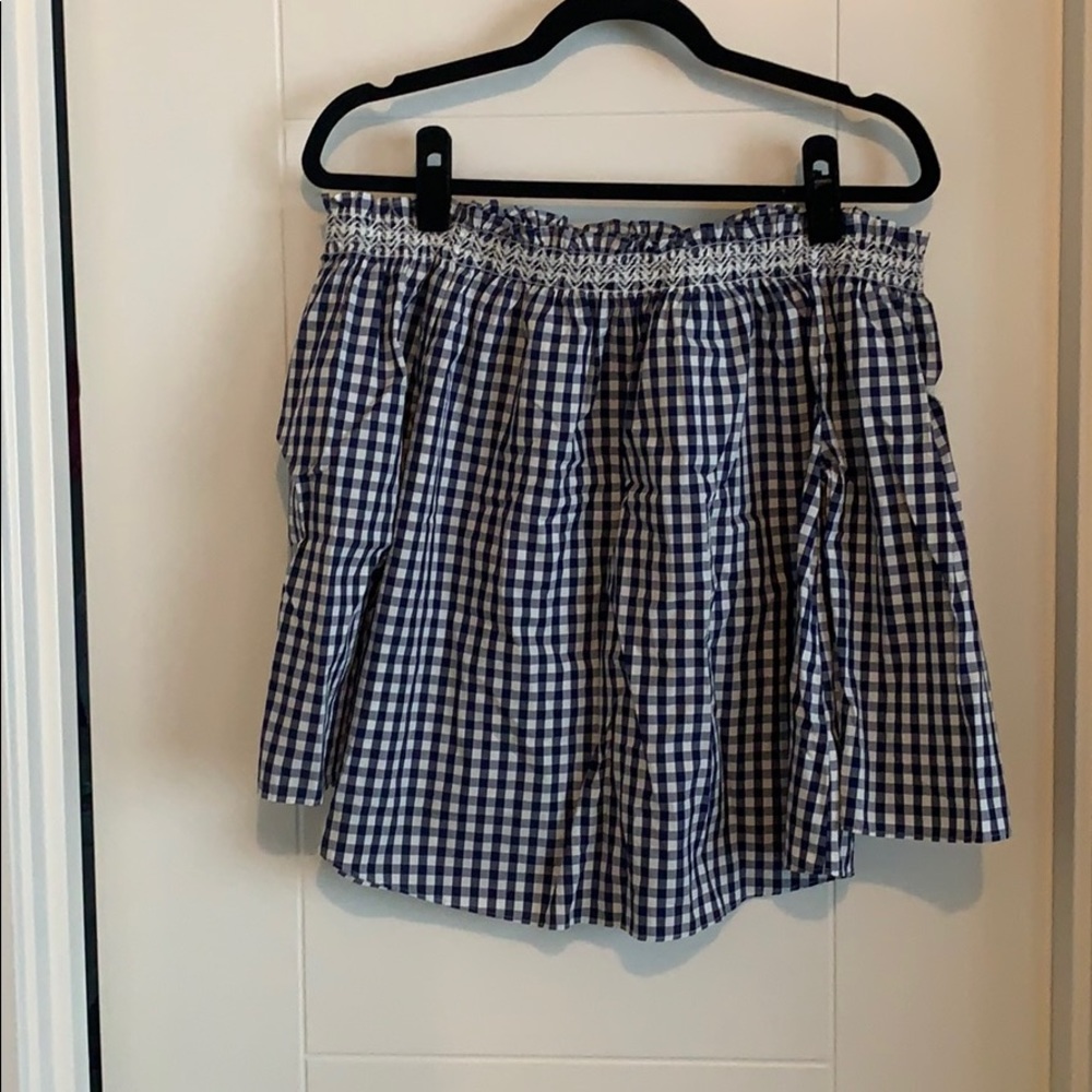Madewell off shoulder top